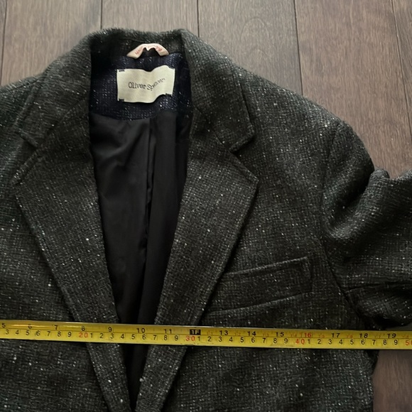 OLIVER SPENCER wool tweed blazer size 38 - Picture 14 of 14